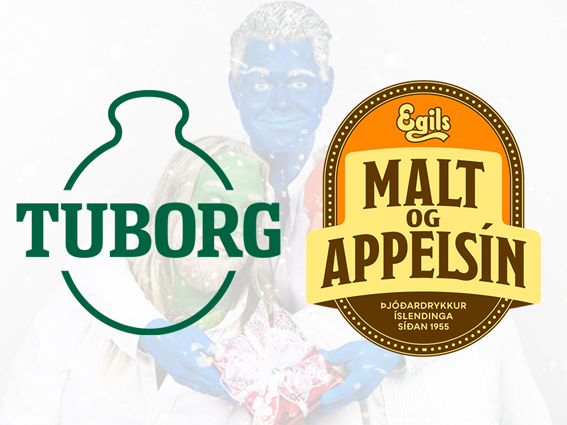 Samstarf við Malt og appelsín og Tuborg Julebrygg!